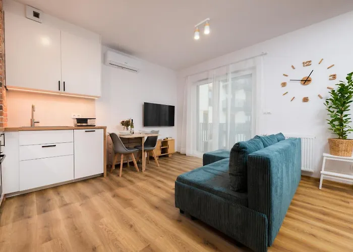 Spychalskiego - Parking, Balcony, Air Con - By Rentujemy